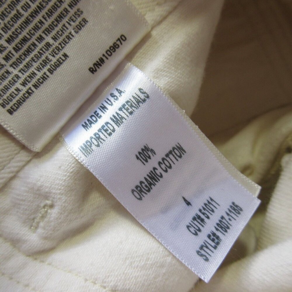 NWT Citizens of Humanity Miki in White Willow Denim Jean Wide Leg Jumpsuit 4 - Picture 10 of 11